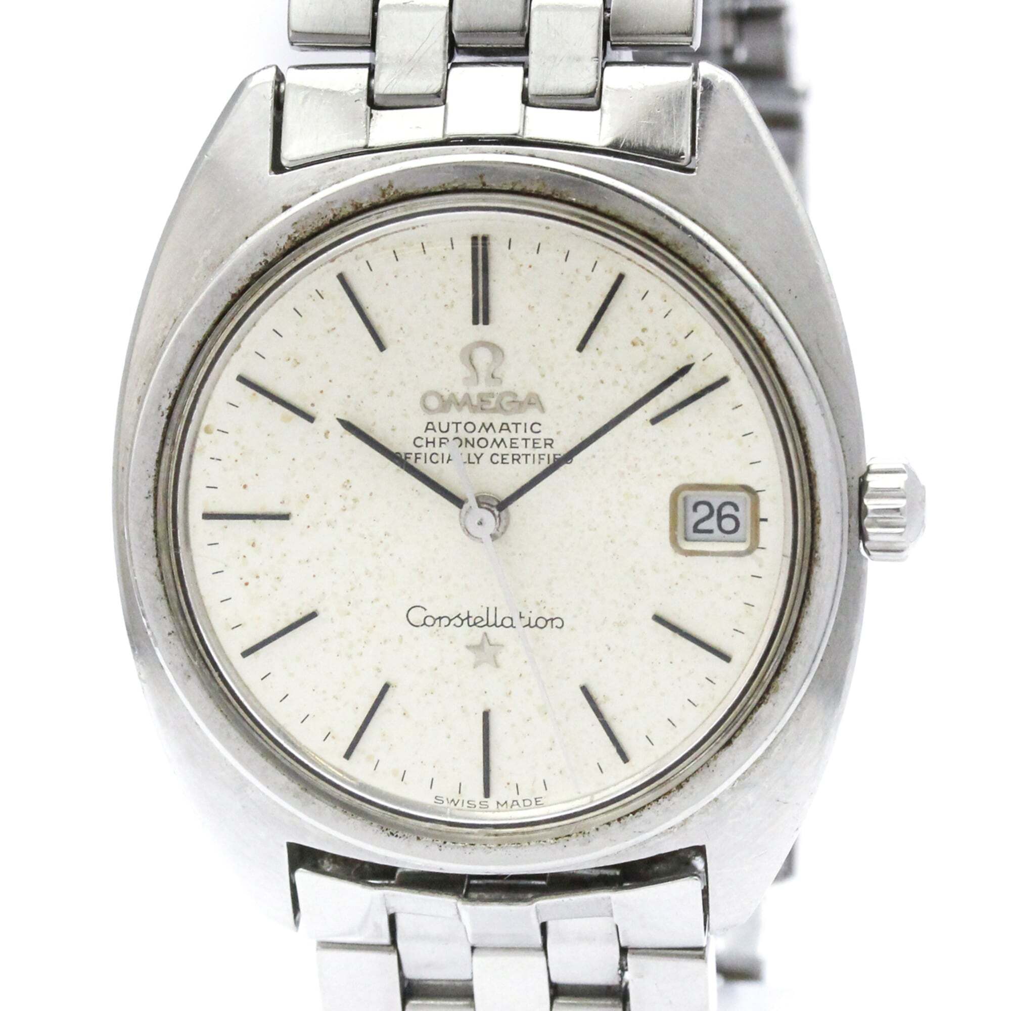 Omega Constellation Chronometer Automatic Stainless Steel 35